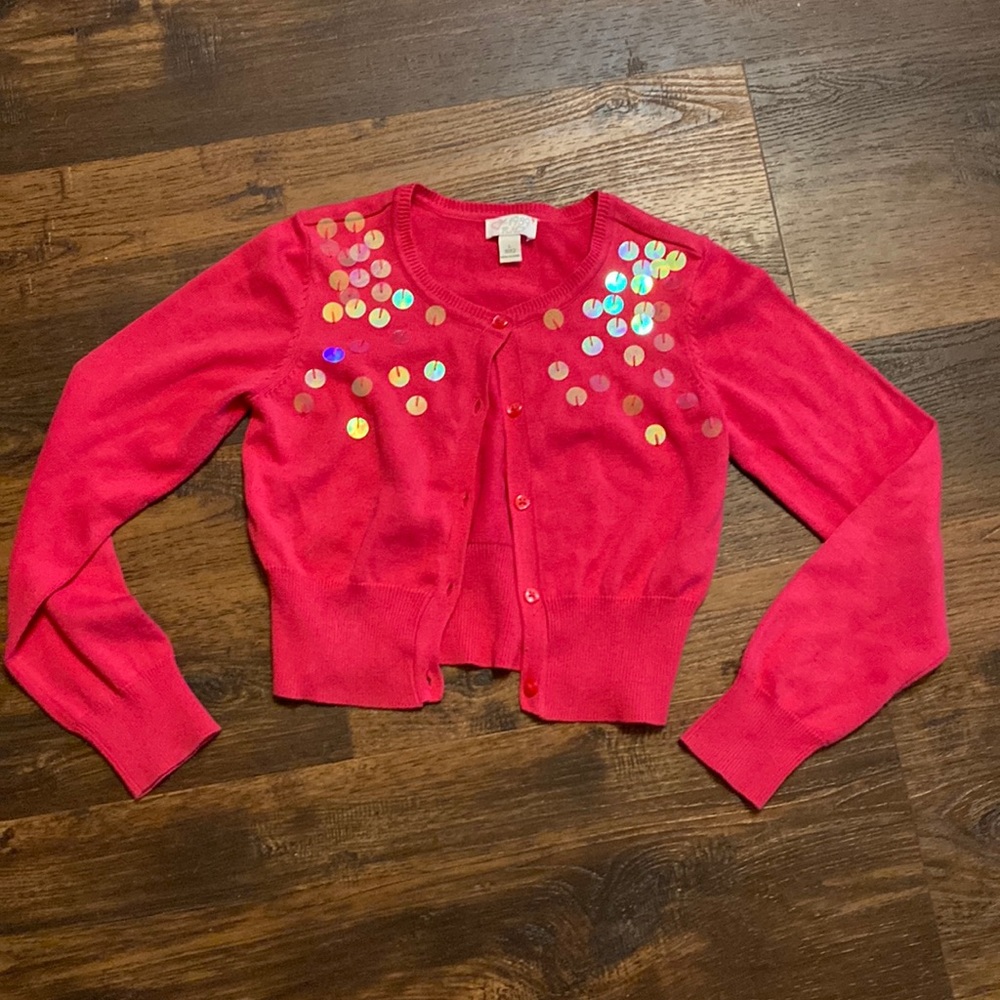 Children’s Place Pink Cardigan Girls Size 10/12